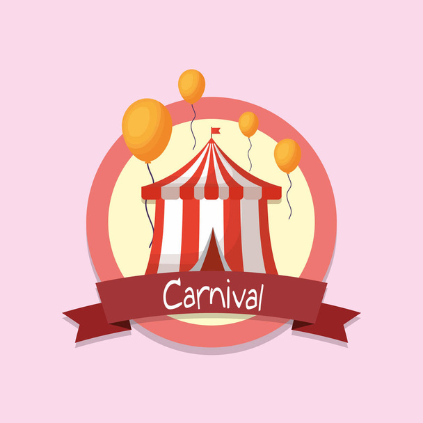 Design de circo de carnaval
 - Vetor, Imagem