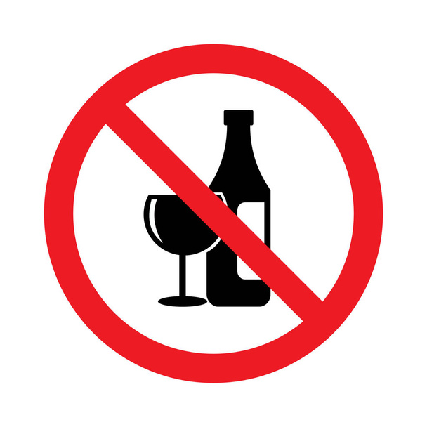divieto di alcol semplice segno
 - Foto, immagini