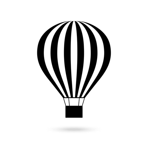 Hot air balloon icon vector - Vector, Image