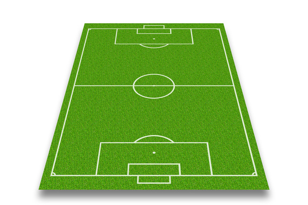 soccer field or football field - Photo, Image