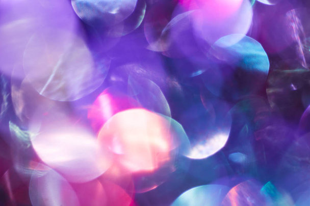Abstract bokeh background with large colored circle - Φωτογραφία, εικόνα