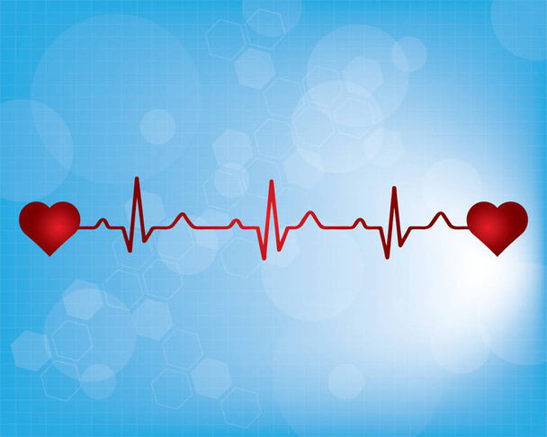 Rythme cardiaque / pouls pouls plat icône pour les applications médicales et les sites Web
. - Vecteur, image
