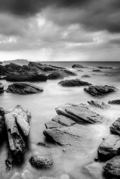 海と岩 - 写真・画像
