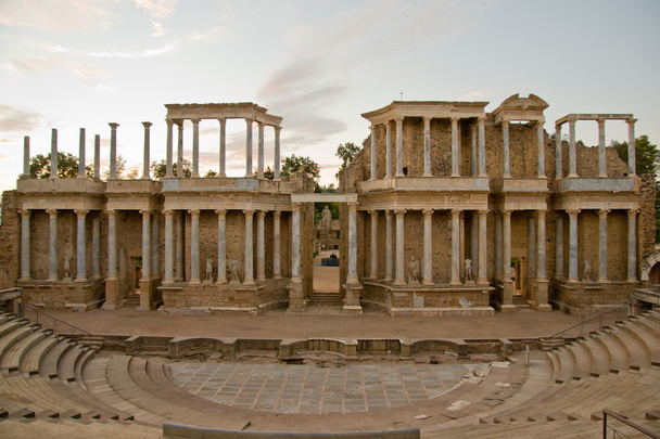 římské divadlo v merida, badajoz, extremadura, Španělsko - Fotografie, Obrázek