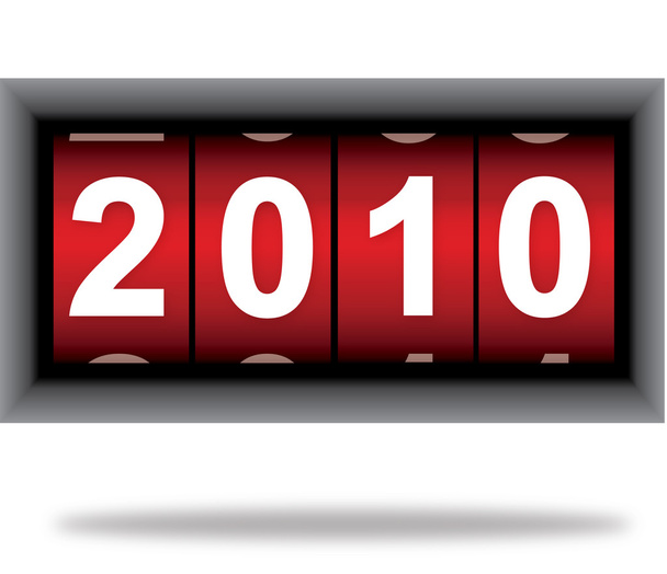 New Year counter - Vector, Image