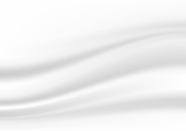 Белый тканевый фон с копировальным пространством - Вектор,изображение