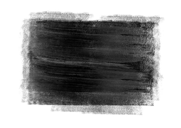 Black color patches graphic brush strokes effect background designs element  - 写真・画像