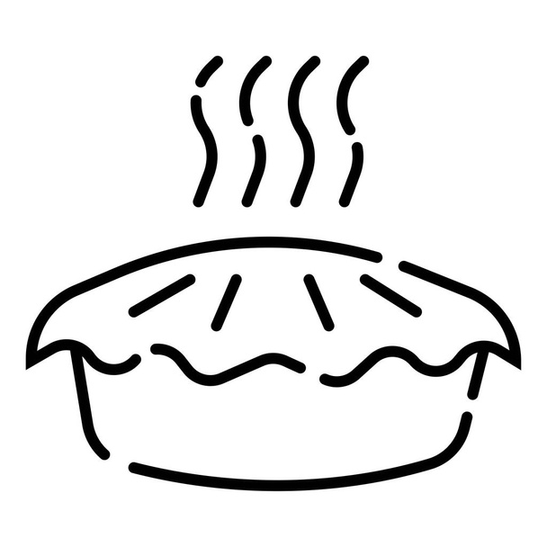 Pie ikona vektorové ilustrace - Vektor, obrázek