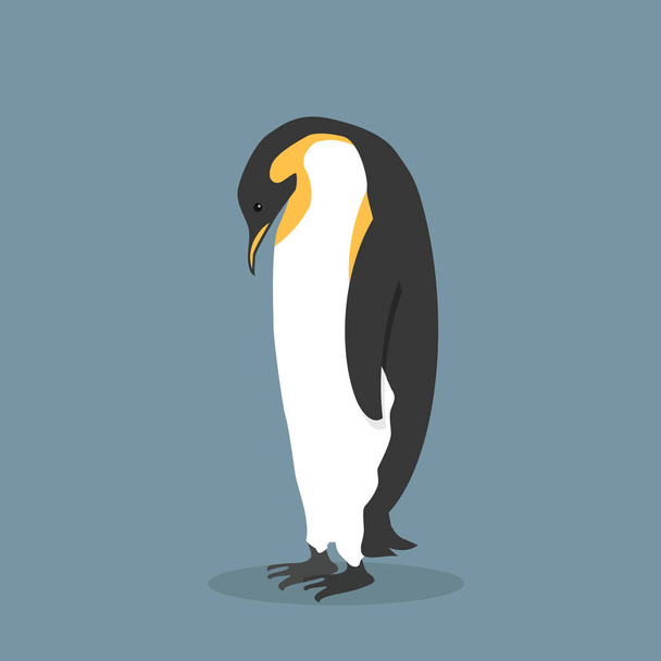 llustration of emperor penguin - Διάνυσμα, εικόνα