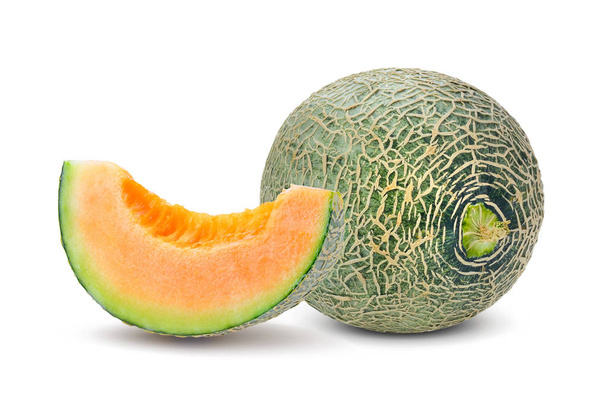melón melón aislado sobre fondo blanco - Foto, imagen