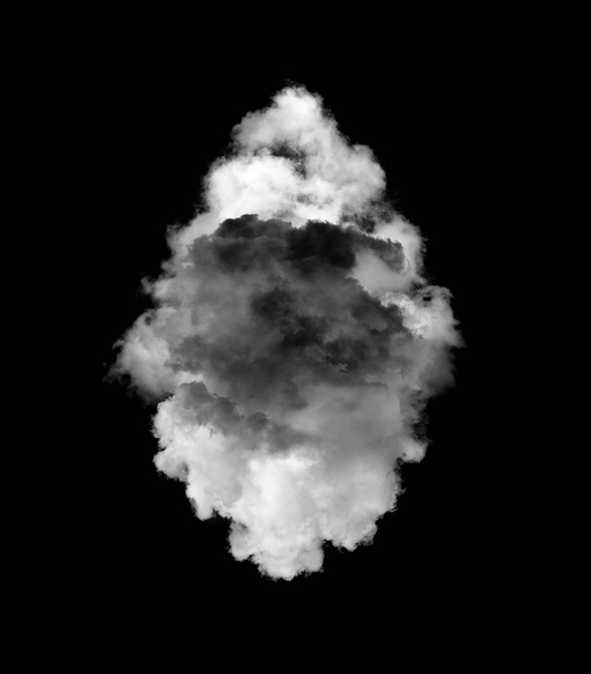 Forma de nube en la espalda
 - Foto, imagen