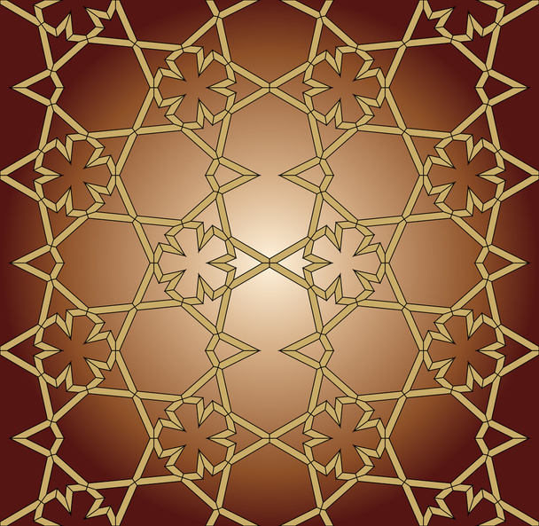 Бесшовный арабский фон
 - Вектор,изображение