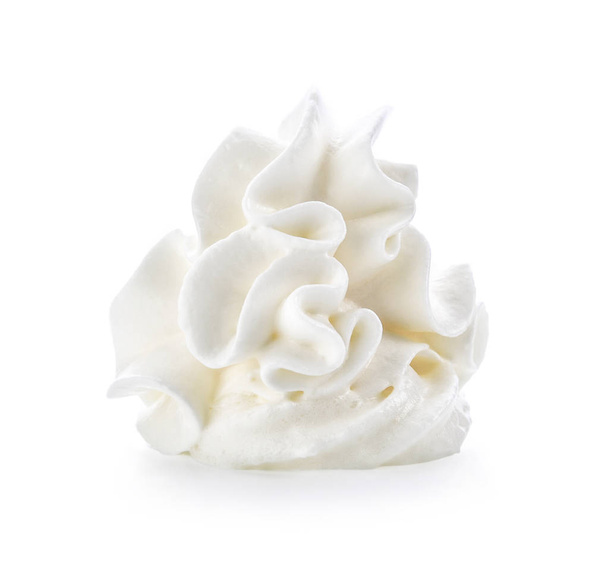 whipped cream isolated on white background - Photo, Image