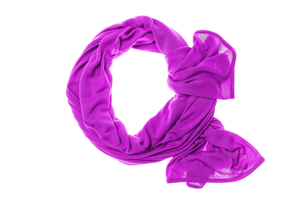 Pink light scarf. - Foto, afbeelding