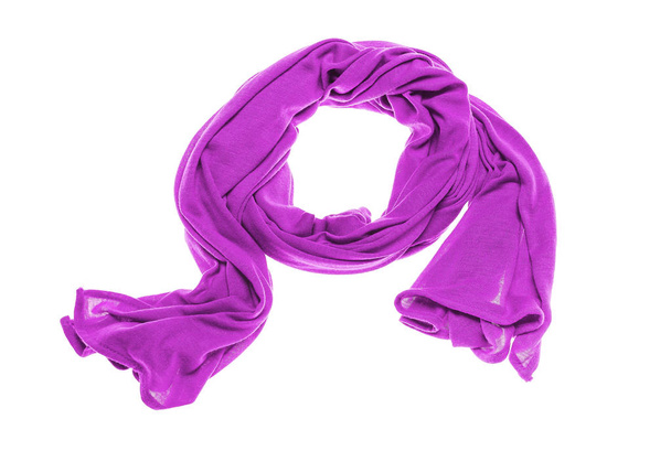 Pink light scarf. - Φωτογραφία, εικόνα