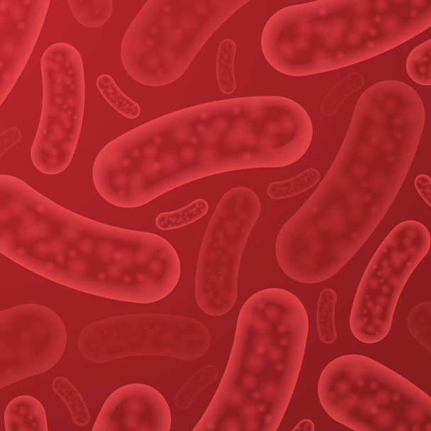 Organismos bacterianos sanguíneos
 - Vetor, Imagem