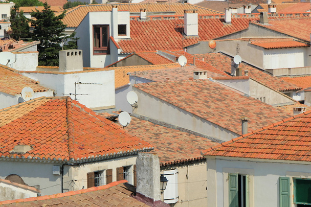 Roofs at Saintes-Maries-de-la-mer, Camargue, France - Photo, Image