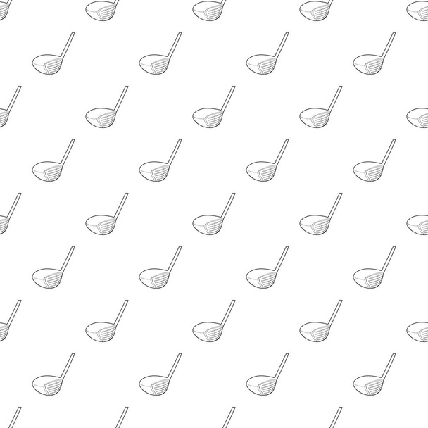 Golf stick pattern vector seamless - Vetor, Imagem