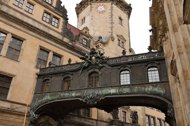 Город в стиле барокко Дрезден в Саксонии
 - Фото, изображение