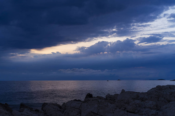 Piękne Morze Adriatyckie, Chorwacja, Europa - Zdjęcie, obraz