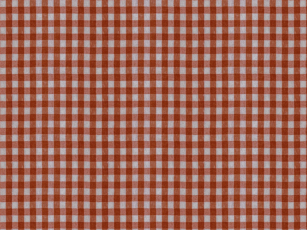 Um padrão sem costura de tecido quadriculado textura vermelha e branca
 - Foto, Imagem