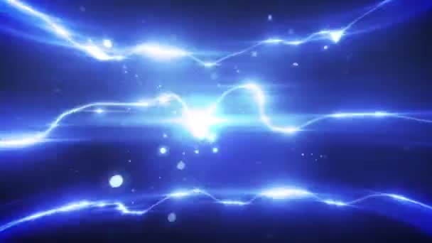 Plazma energia gyűrű hurok animált háttér 3d megjelenítő animáció - Felvétel, videó