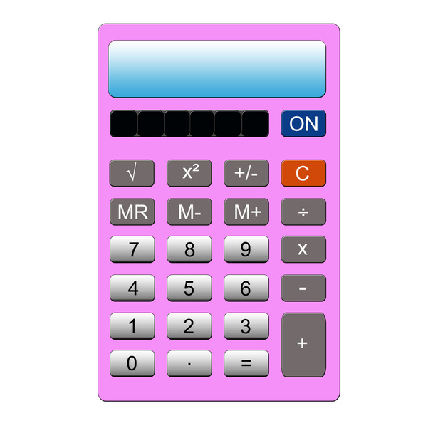 ροζ αριθμομηχανή - Φωτογραφία, εικόνα