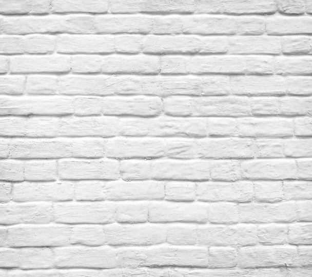 White brick wall background - Foto, Imagen