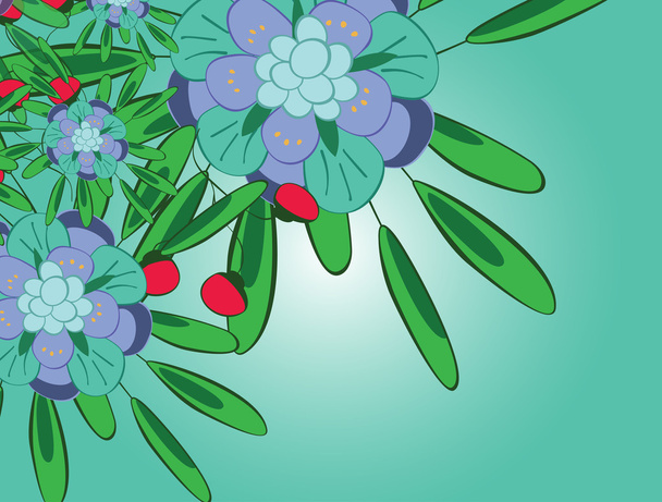 Flower background - Вектор,изображение