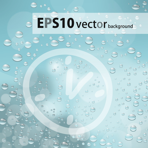 Water drop - Vector, imagen