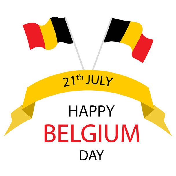 Belgischer Nationalfeiertag - Vektor, Bild