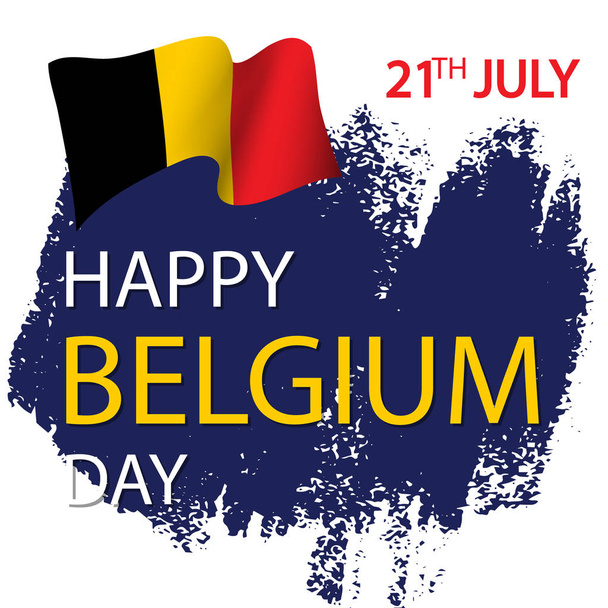 Belgischer Nationalfeiertag - Vektor, Bild