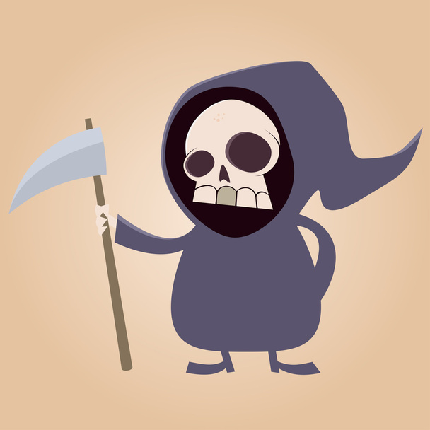 cute grim reaper - Vector, Image