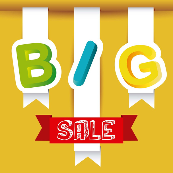Big Sale Icons and Labels - Vettoriali, immagini