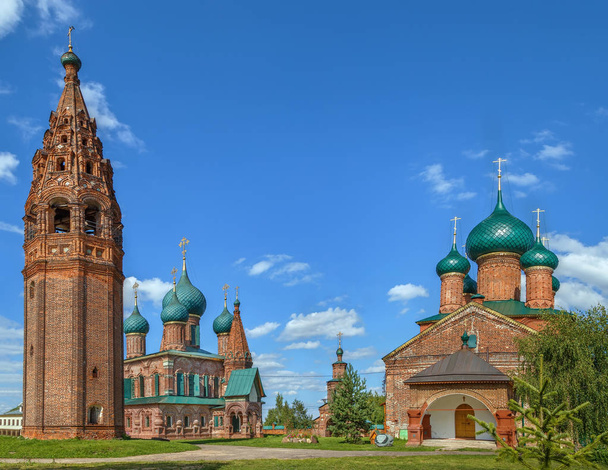 Vue de l'ensemble Temple à Korovniki, Iaroslavl, Russie - Photo, image