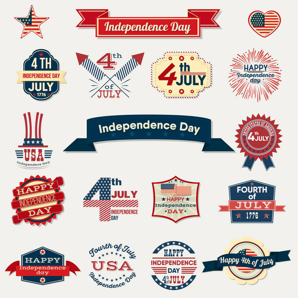 Independence Day of the United States. - Vector, Image
