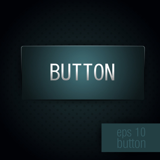 black button. vector design - Vector, Image