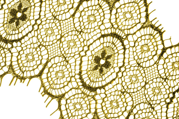 texture, fond, motif. tissu de dentelle. brun doré. Prenez des indices des tendances actuelles et attraper ce Corail rose pailleté floral Embraided Netting pour l'observation en perspective
. - Photo, image