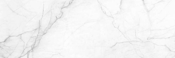 panoramic white background from marble stone texture for design - Photo, Image