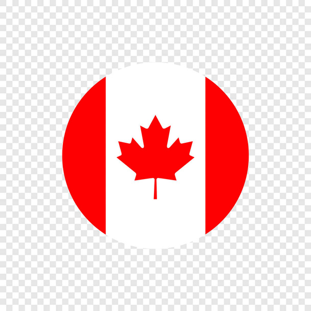 Dominion du Canada - Drapeau du cercle vectoriel
 - Vecteur, image