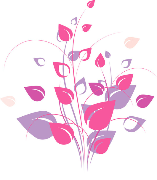 Floral design element - Vector, afbeelding