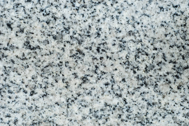 Tekstury, tła, wzór. Granit kamień. Padang szary jasny szary granit z wyraźne plamki koloru czarnego, kwarc, wydobywa się w prowincji Fujian w Chinach południowo-wschodniej. - Zdjęcie, obraz