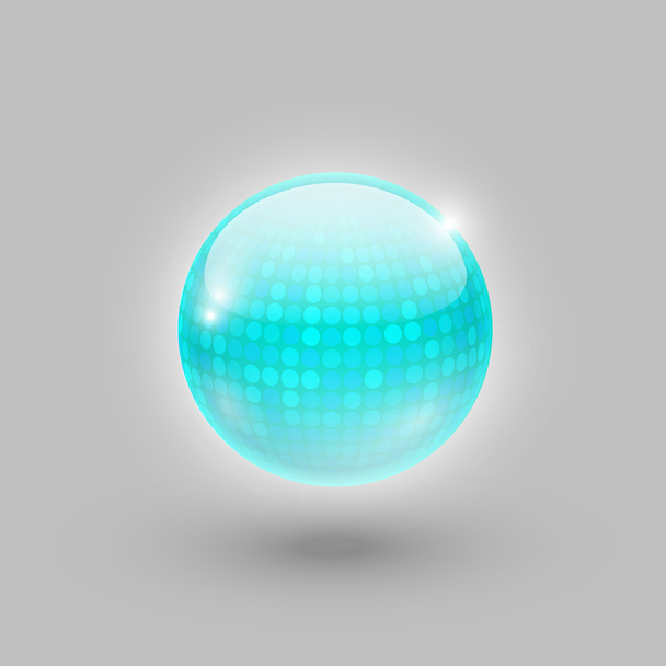 Disco ball. Vector icon. - Vector, Image