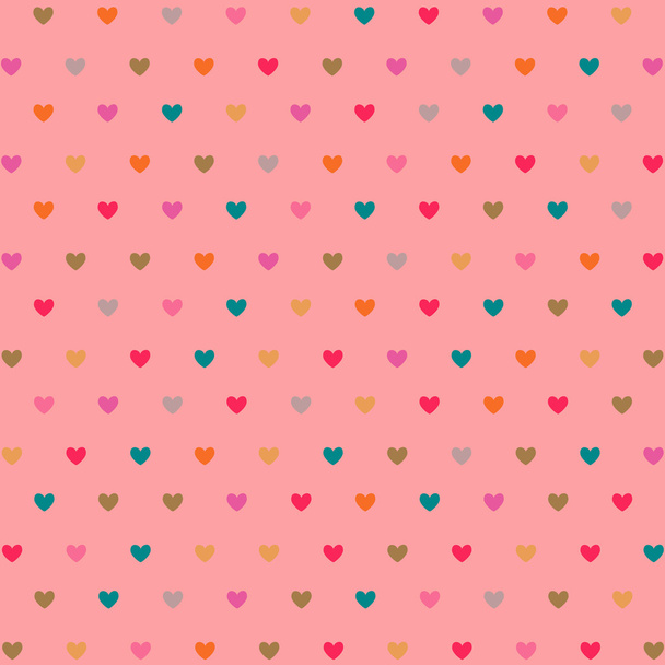 hearts pattern - Vector, Image