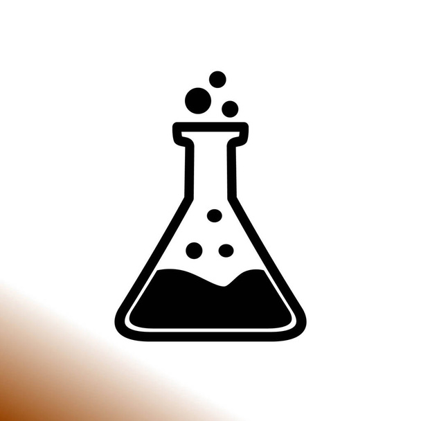 Test tube vector icon - Vector, Image