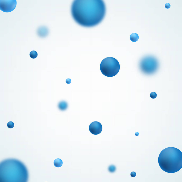 Abstract molecules design - Vektor, obrázek