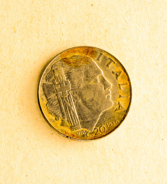 alte Oldtimer-Münzen - Foto, Bild
