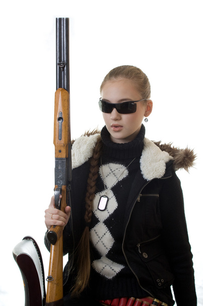 Дівчина зброї
 - Фото, зображення