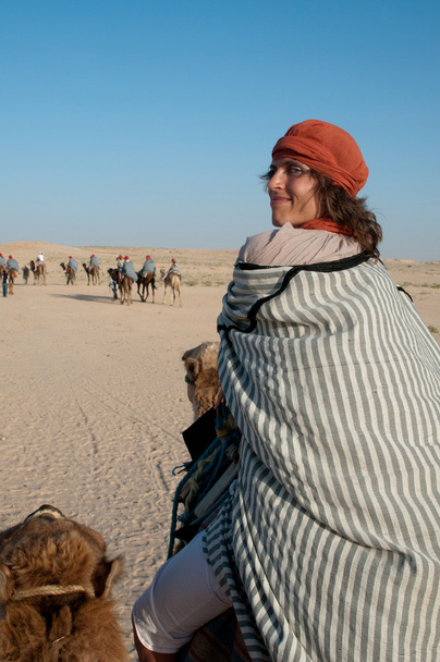 voyage sur chameau
 - Photo, image