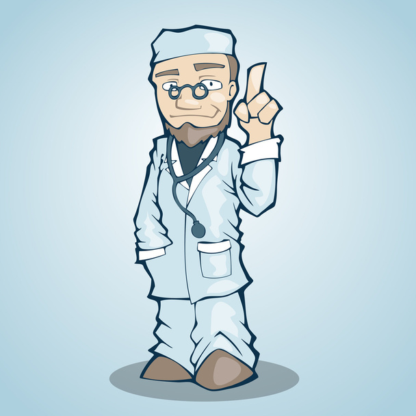 Vector illustration of doctor. - Vector, Image
